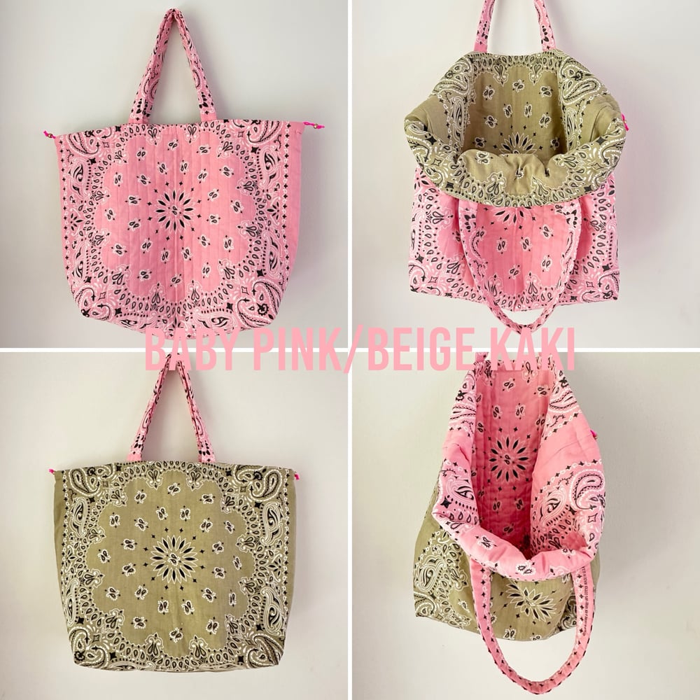 Image of Quilted Bandana Bag