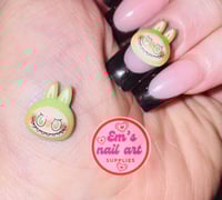 green labubu charms 