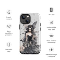 Image 16 of Dark Fairy and Flowers Goth Inspired Mystical Fantasy Tough Case for iPhone®