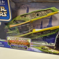 Image 2 of Star Wars Attack of the Clones Zam Wesell Speeder – Boxed (Opened, Complete)