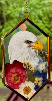Image 2 of Bald Eagle Suncatcher 