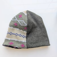 Image 4 of Upcycled Reversible Beanie Cotton Blend 21