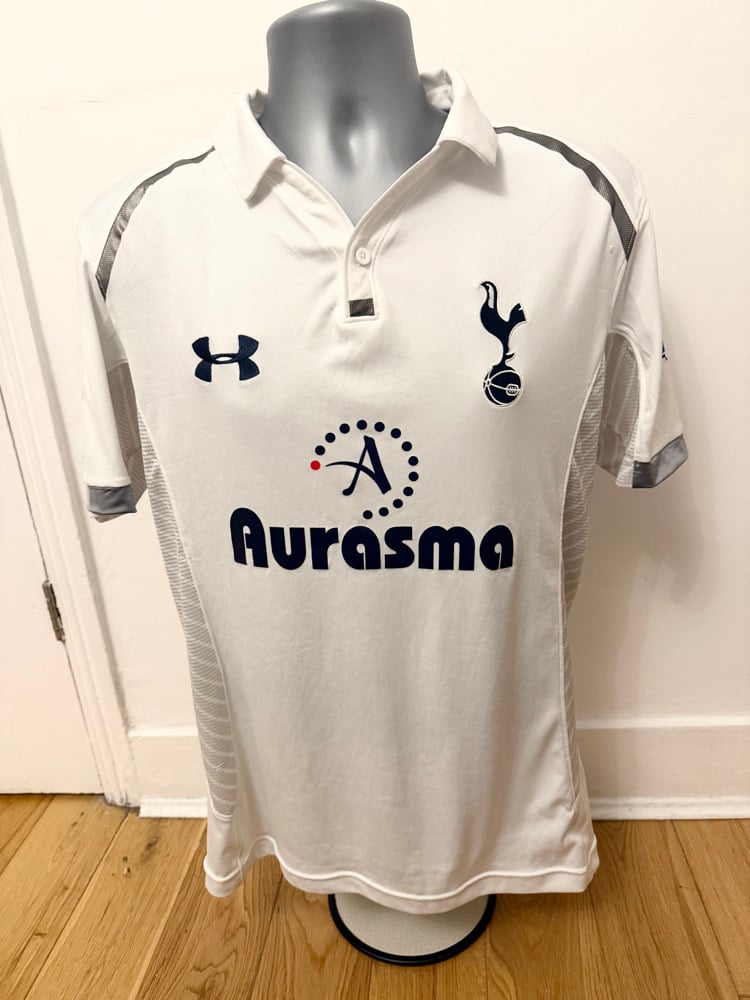 Image of Tottenham Hotspur “BALE 11” 2012/13 Home Shirt +PL patches (M)