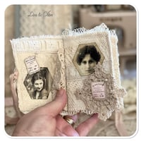 Image 6 of Sweet Josselyne a vintage French lace snippet book and box