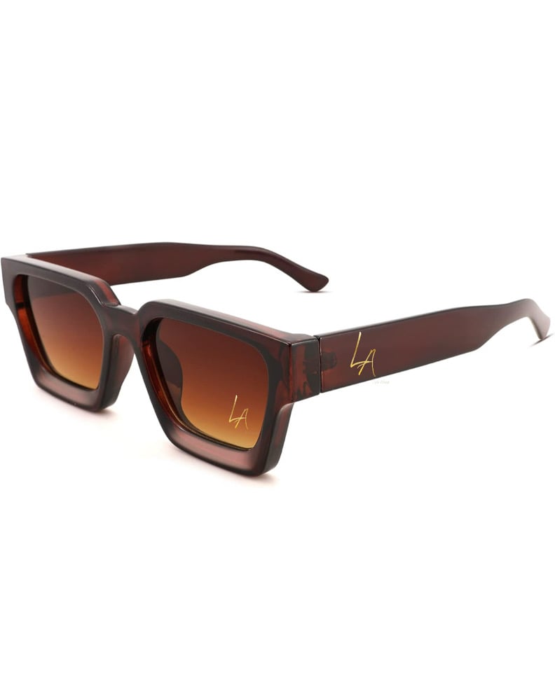 Image of  Square “LA” Eyewear brown 