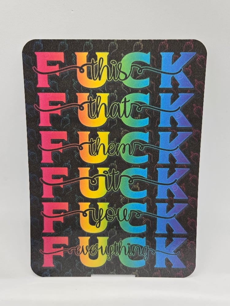 Image of Fuck This Kindle Insert