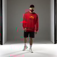 Image 10 of Sweatshirt (Adult M/F) - Classic Jack O Lantern