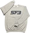Navy On Grey SF3 Hoodie/Crewneck