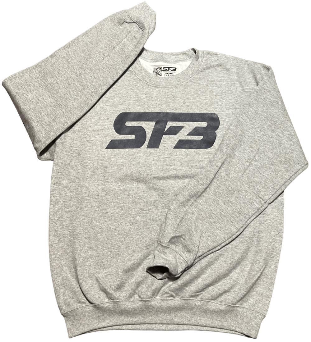 Navy On Grey SF3 Hoodie/Crewneck