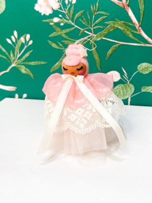 Image of Wool Ball Ornament Classic Mini Doll #6