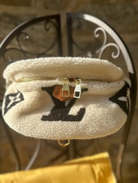 Image 5 of Say Hello to  Louey V Teddy Fanny Pack