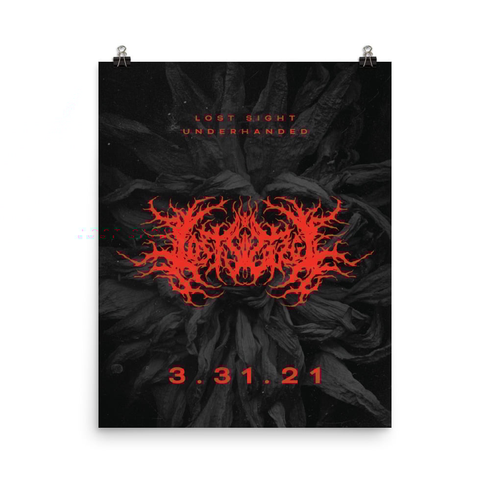 Image of 16x20 “Underhanded” Poster