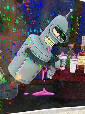 Image of Bender Double Cup artprint 