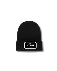 Image 2 of Statement Patch Selfkare Satin Lined Beanie