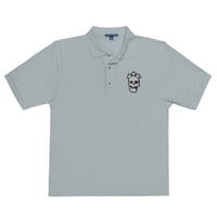 Image 2 of nvrfvr skull Men's Premium Polo