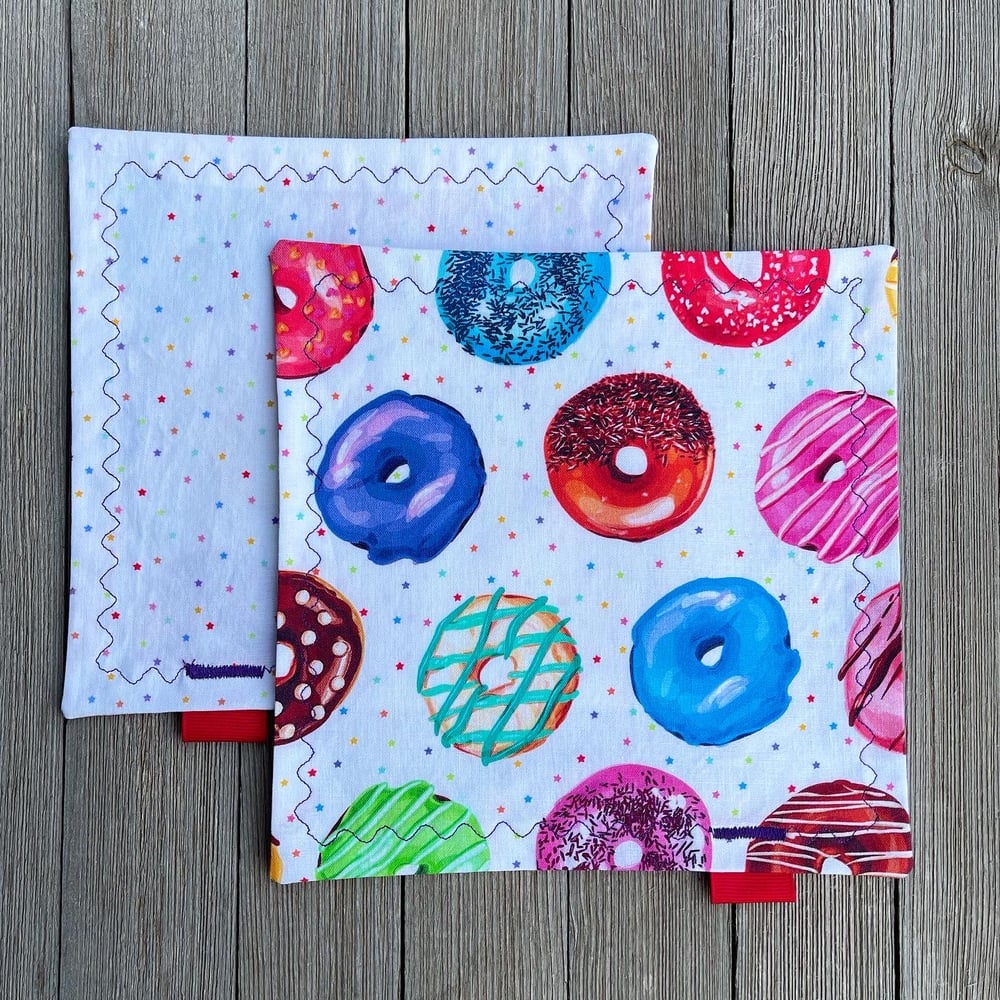 Image of Large Donuts and Stars - mini