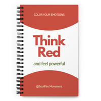 Image 1 of THINK RED NOTEBOOK 