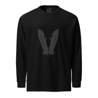 Image 7 of BLACK FEATHER Garment-dyed Unisex heavyweight long-sleeve shirt