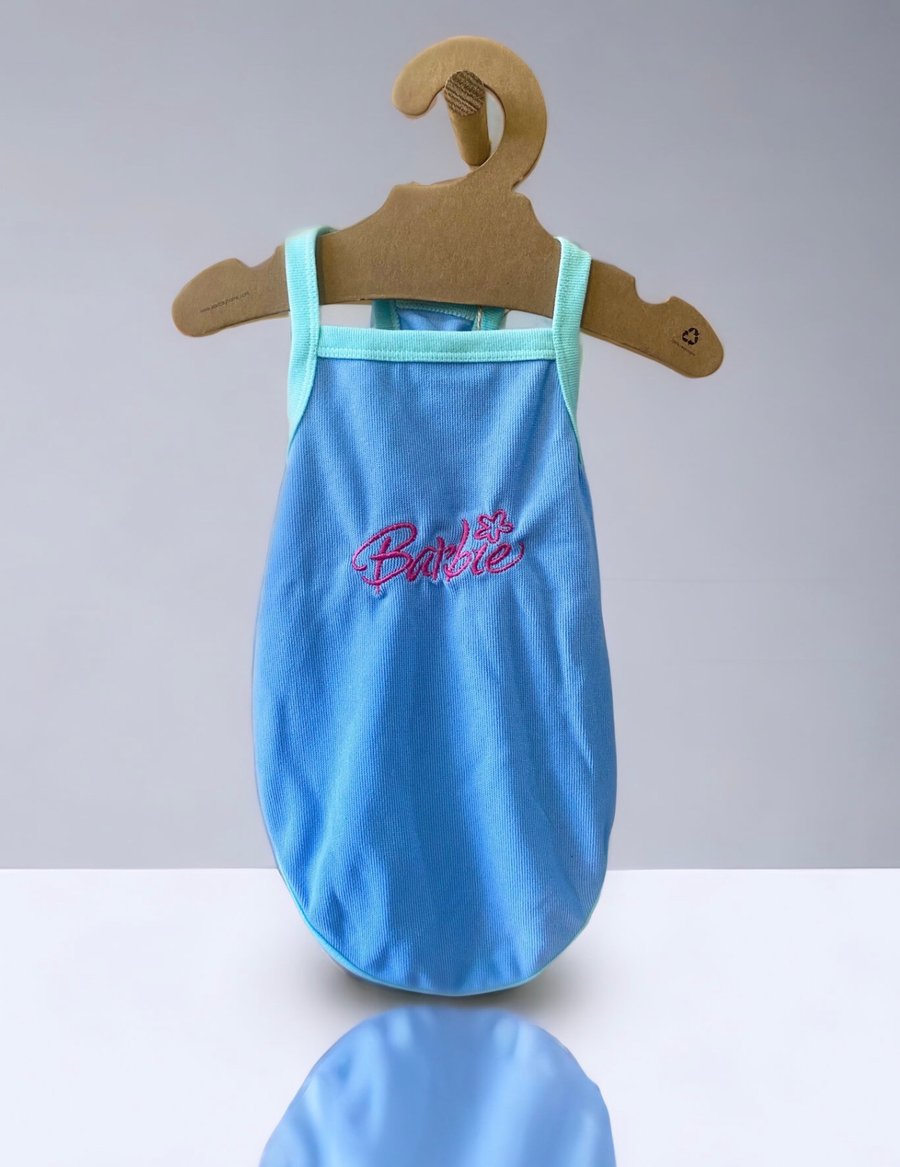 Image of Blue Barbie Pet Tee