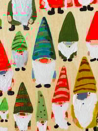 Image 2 of 2025 Christmas Gnomes Original Art 