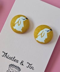 Image 2 of Easter 19mm Fabric Studs 
