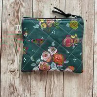 Image 11 of "Golden Hour” Mini OR Medium Quilted Zipper Bag
