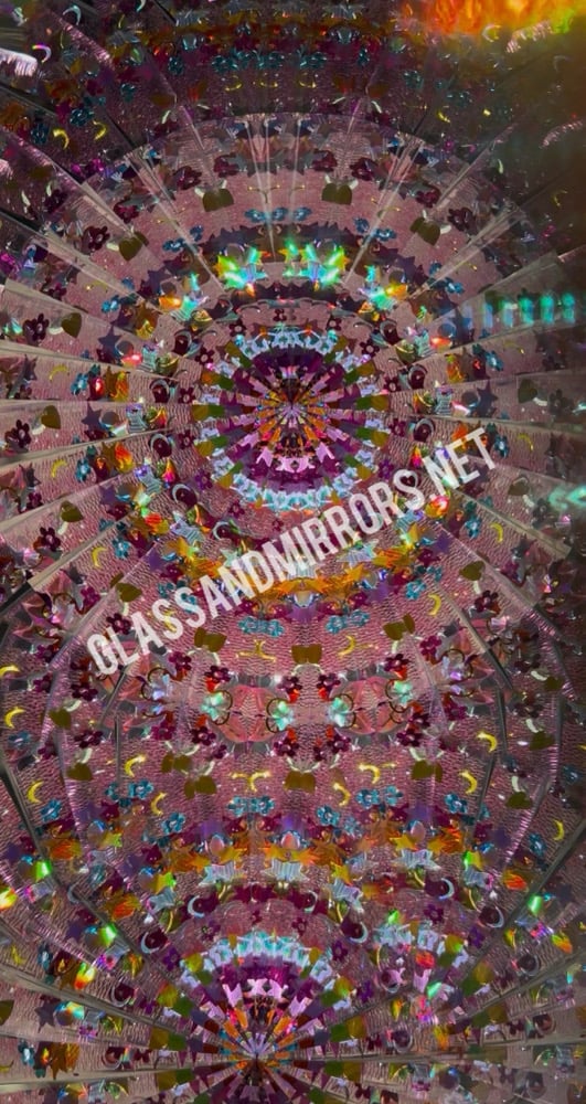Image of Pink Jumbo Wand Aura Kaleidoscope