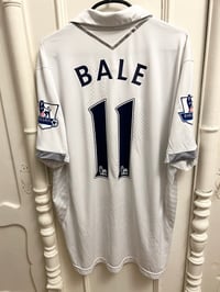 Image 6 of Tottenham Hotspur “BALE 11” 2012/13 Home Shirt + PL patches (XL)