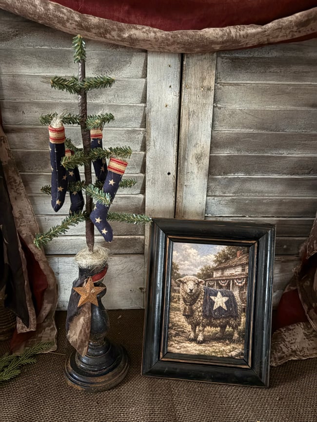 #3 Sue Corlett print with tree!