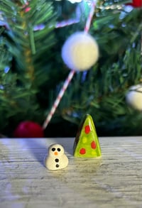 Image 5 of Teeny Tiny Snowman and Christmas Tree