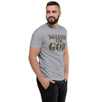 Image 9 of Soldier For God Fitted Short Sleeve T-shirt