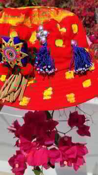 Image 2 of Red Cosmic Cap