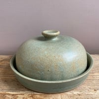 Image 1 of Butter Dish - Green