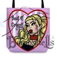 Image 1 of Beat it Creep!- Tote Bag 