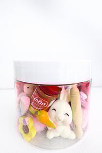 Image 2 of Easter Bunny Pink Play Dough Jar 