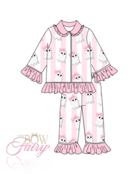 Image 2 of ghostie Halloween pyjamas 