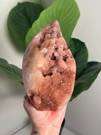 Image 1 of XL PINK AMETHYST FLAME -BRAZIL- #2