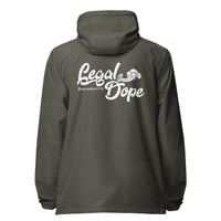 Image 5 of Blowin Smoke lightweight zip up windbreaker