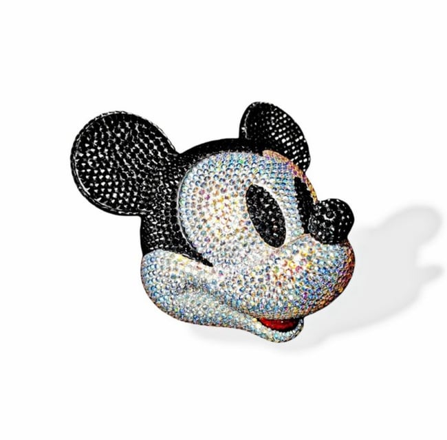 5000 Swarovski, Mickey 3D head