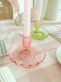 Image 2 of SALE! Fluted candlesticks ( Set or Singles )