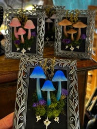 Image 2 of Small silver led mushroom frame