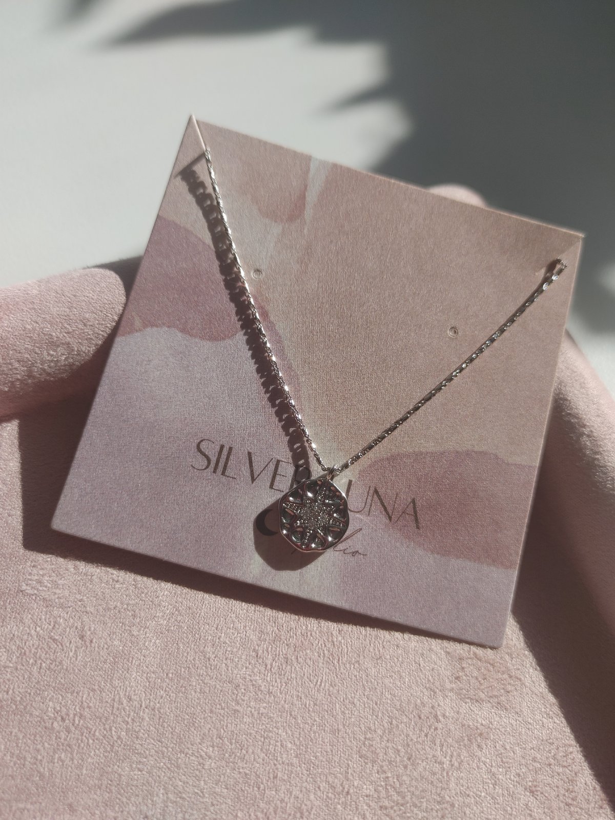 Octagram necklace 八芒星项链| Silver Luna Studio