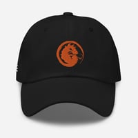 Image 3 of Orange MK Hellfish Logo Hat