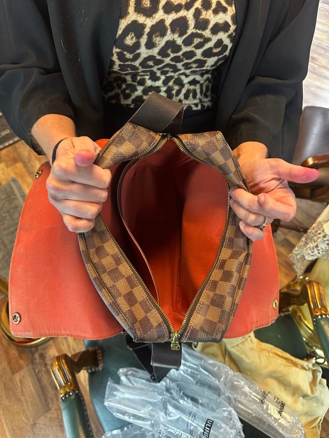 Lv damier Naviglio Messenger 