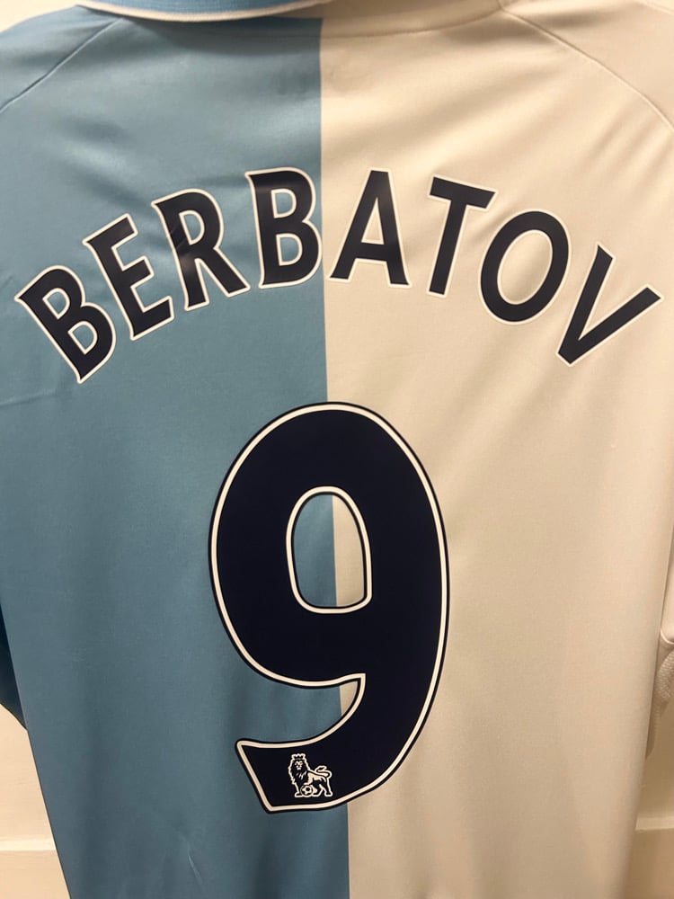 Image of Tottenham Hotspur “BERBATOV 9” 125 Yrs Anniversary Shirt + PL patches (XL)