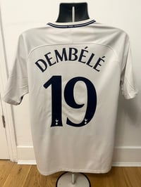 Image 3 of Tottenham Hotspur “DEMBÉLÉ 19” 2017/18 Home Shirt + UCL patches, L