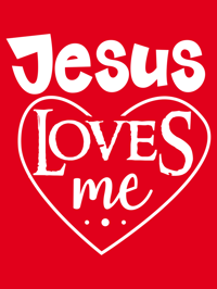 Image 2 of Jesus Loves Me 