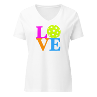 Image 1 of LOVE Women’s Relaxed V-neck T-shirt