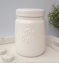 Image 2 of Tea light / Wax melt ceramic Jars