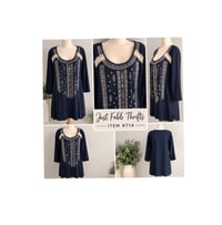 Image 3 of New XL RXB Navy Top #714*8